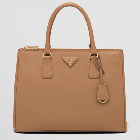 Prada Saffiano Double Zip Galleria Tote - Picture 1 of 8